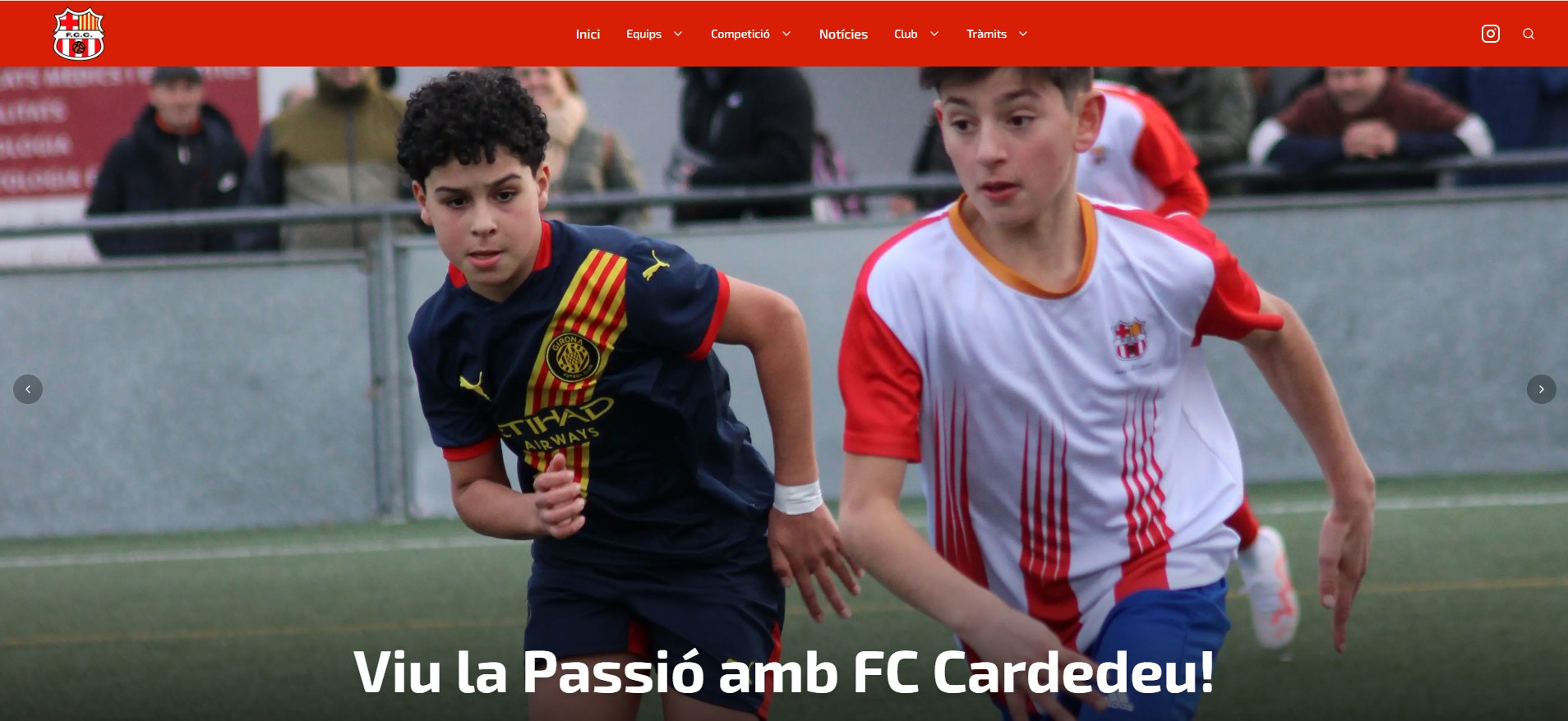 FC Cardedeu estrena nova web oficial